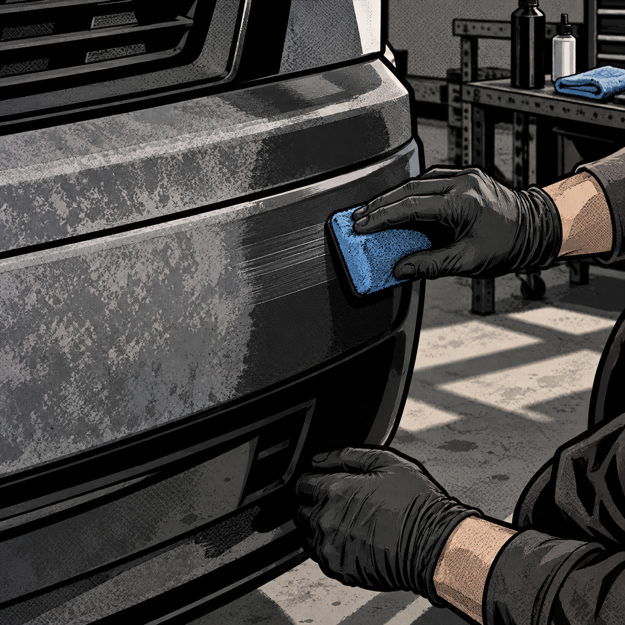 Faded Plastic Trim Restoration: Dressings vs. Ceramic Coatings Explained