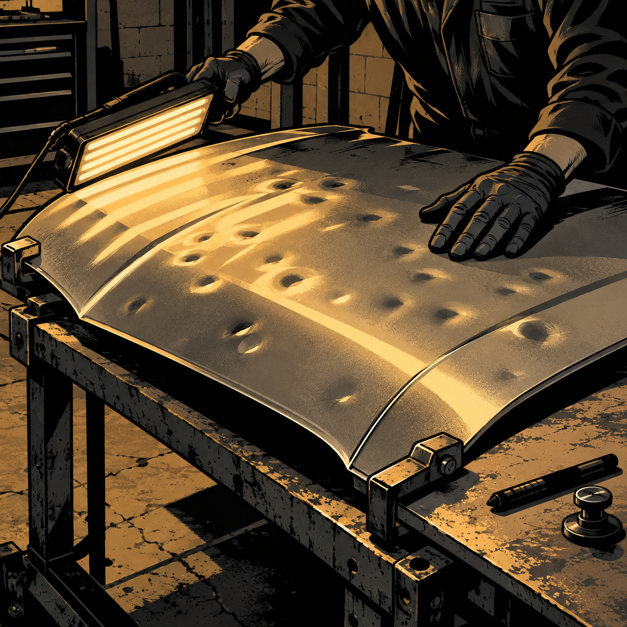 Hail Damage Repair: A Technicians Guide to PDR, Panel Replacement, and Pricing It Right