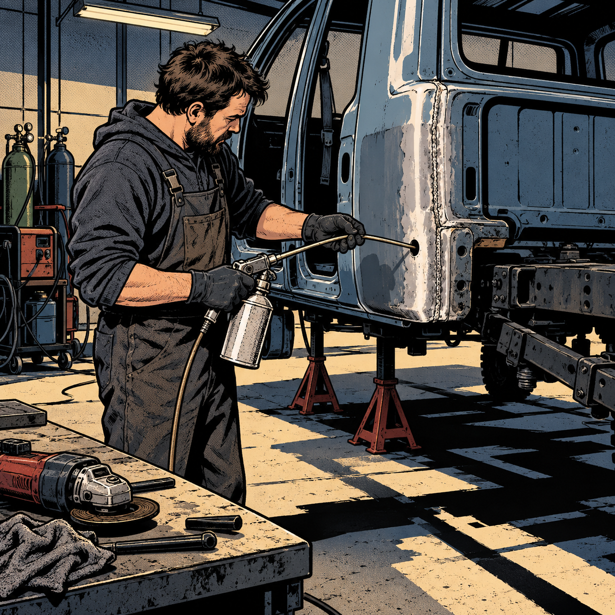 Rust Repair on Cab Corners and Rockers: A Technicians Guide to Welding, Sealing, and Long-Term Protection
